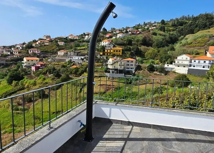 Blue Horizon, Sea And Mountain View Estreito Da Calheta